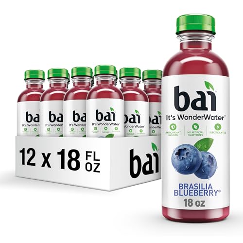 12 Pack Bai Antioxidant Infused Water Beverage Bottles