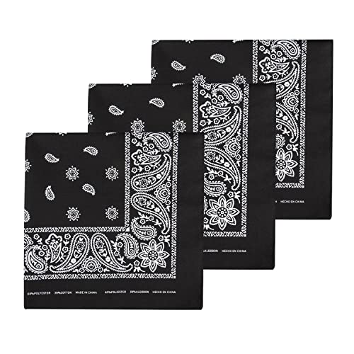 3 Pack Levi's Cotton Bandanas Multi-Purpose Gift Set