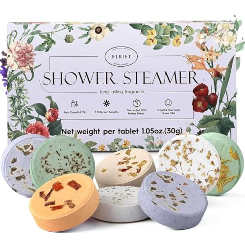 8 Pack Shower Steamers Aromatherapy Gift Set Relaxation