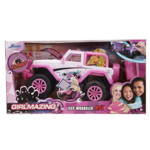 Girlmazing 1:16 Scale RC Jeep Toy Car for Girls