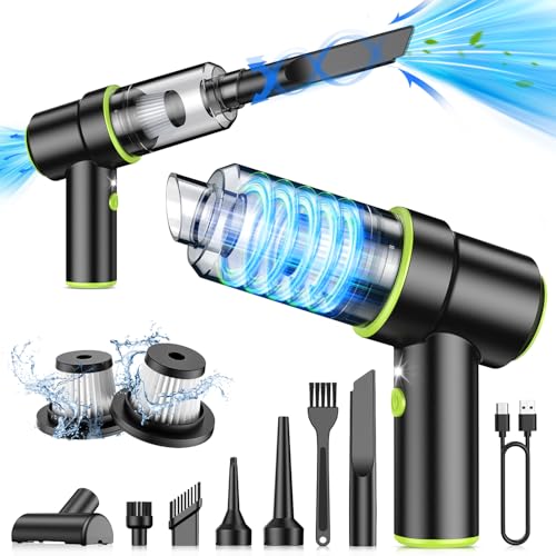 Cordless Handheld Car Vacuum and Air Duster Rechargeable