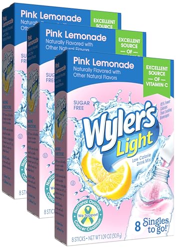 3 Pack Powder Drink Mix Singles To Go, 8 Count