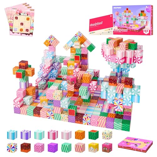 Magnetic Blocks Building Set STEM Toys for Kids