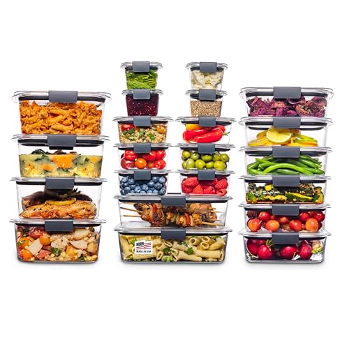 44 Piece Rubbermaid Brilliance Airtight Food Storage Containers