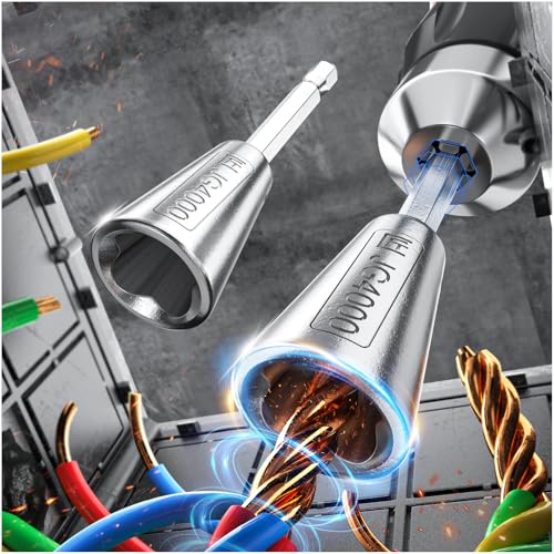 2 Pack Wire Twister Drill Tool for Electrical Connectors