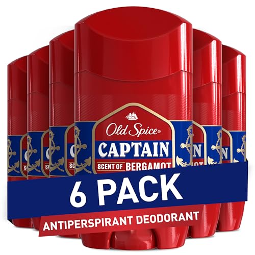 6 Pack Old Spice Men’s Antiperspirant Deodorant Invisible Solid
