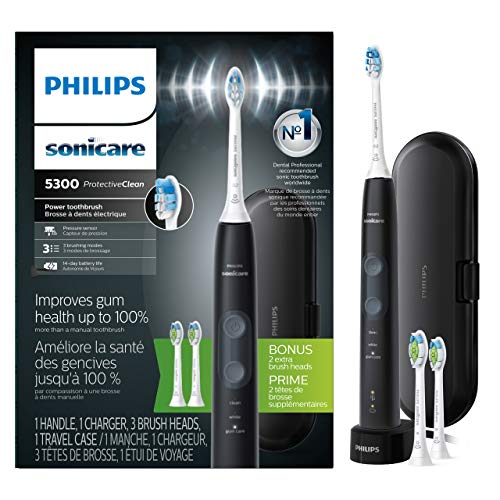 Philips Sonicare ProtectiveClean 5300 Electric Toothbrush 2 Pack