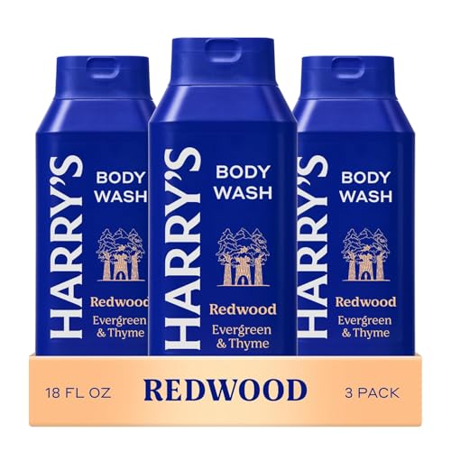3 Pack Harry's Men's Body Wash, 18 fl oz