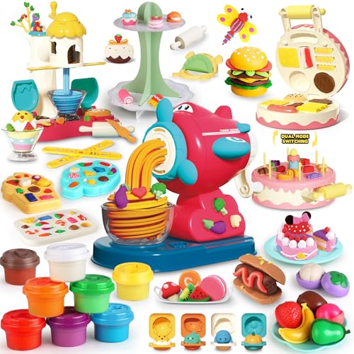4 in 1 Playdough Kitchen Set for Kids