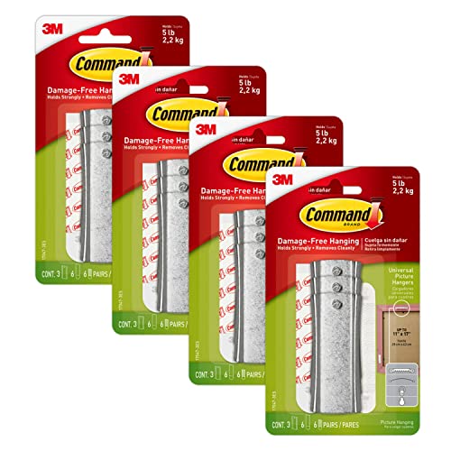 4 Pack Command Large Universal Frame Hanger Kit