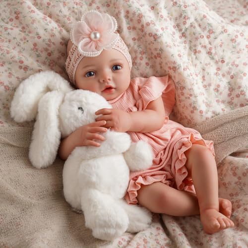 17 Inch Lifelike Reborn Baby Doll Girl with Accessories
