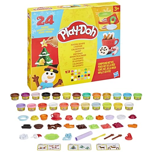 Play-Doh Advent Calendar for Kids 24 Day Countdown