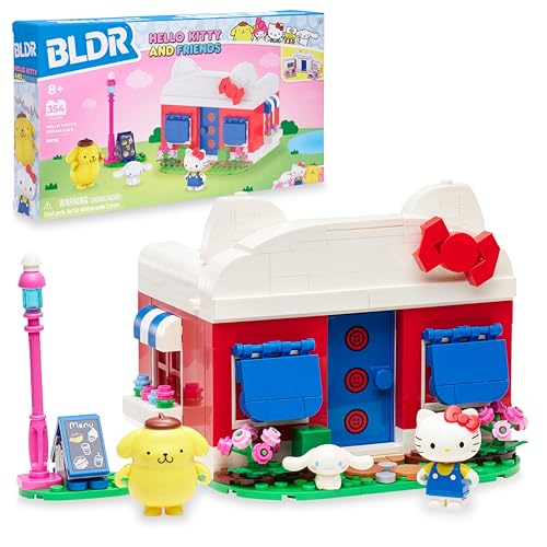 Hello Kitty Dream Cafe Building Set with Minifigures
