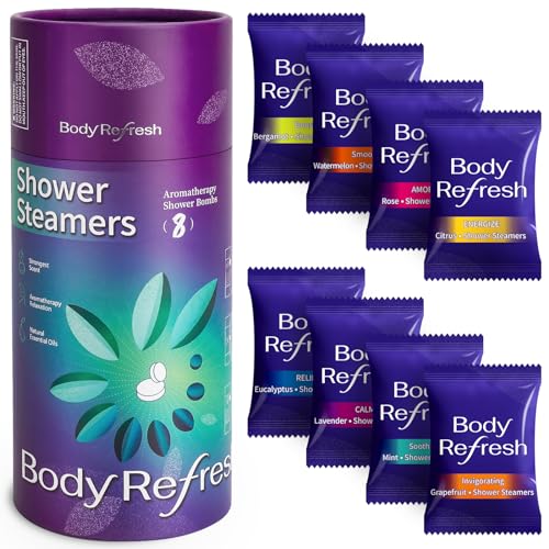 8 Pack Shower Steamers Aromatherapy Spa Gift Set