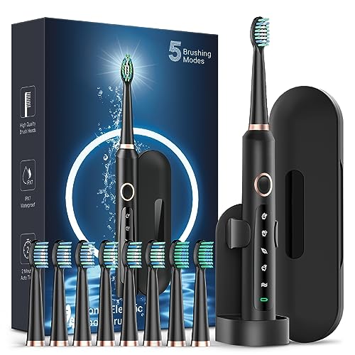 Sonic Electric Toothbrush Rechargeable for Adults Kids