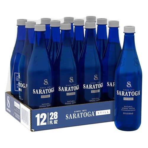 12 Pack Spring Water Bottles, Still, 28 Fl Oz