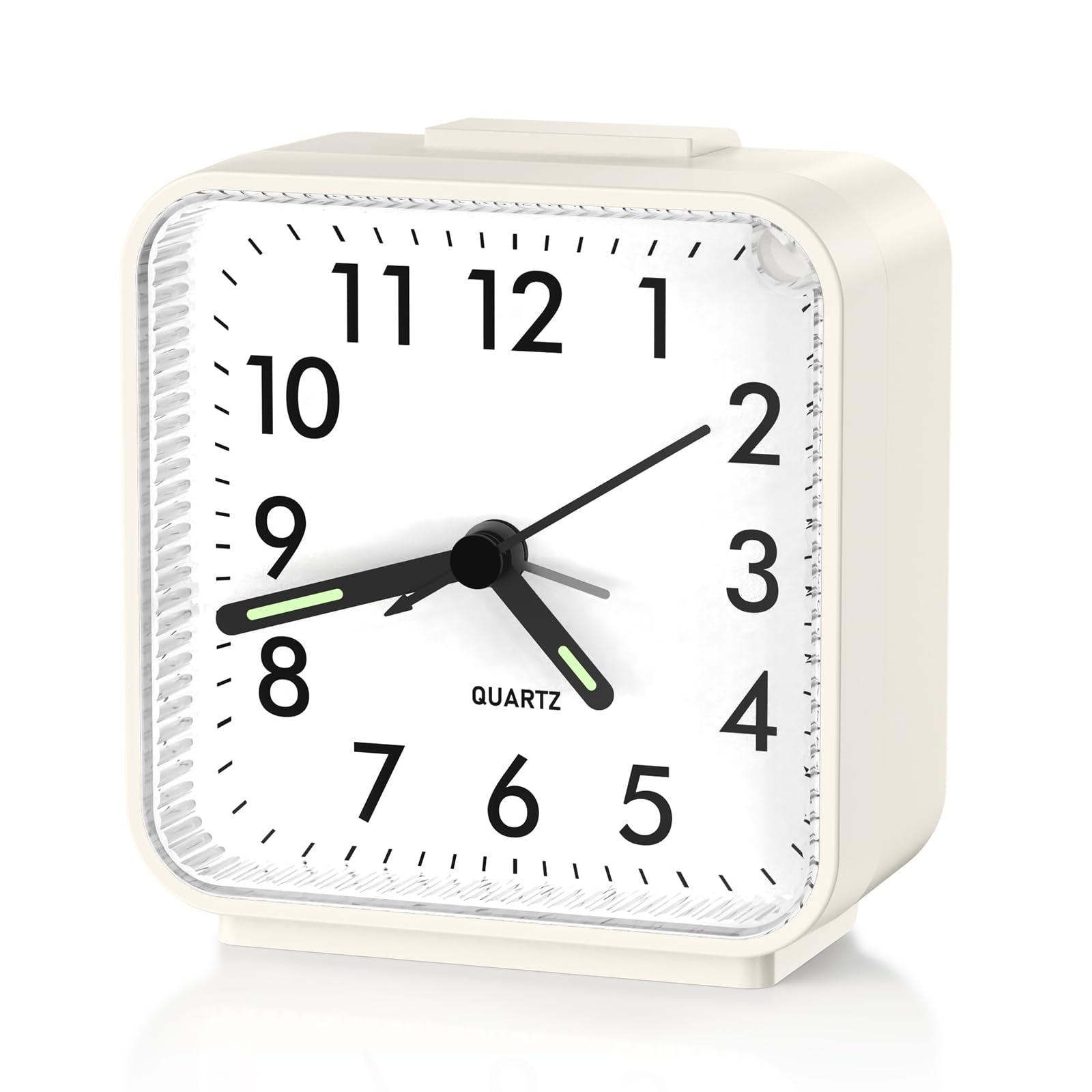 ORIA Battery Operated Analog Alarm Clock