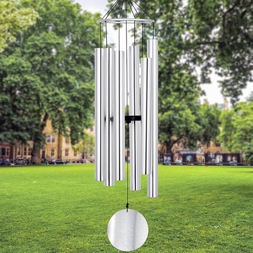36 Inch Deep Tone Memorial Wind Chimes, 6 Tubes
