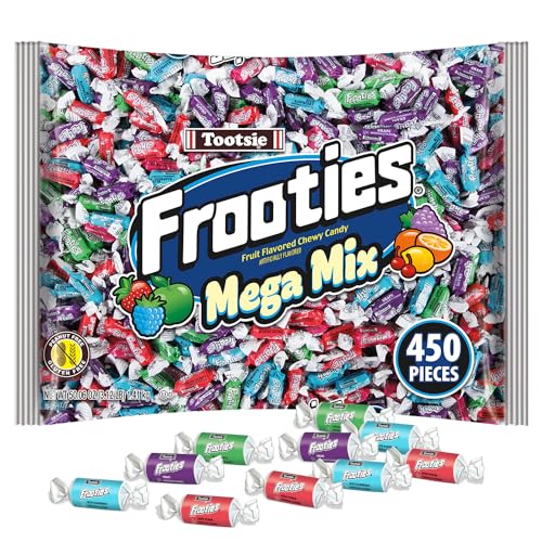 450 Piece Assorted Fruit Chewy Candy Bulk Bag