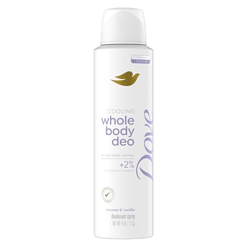 Dove Whole Body Aluminum Free Invisible Spray Deodorant 4oz