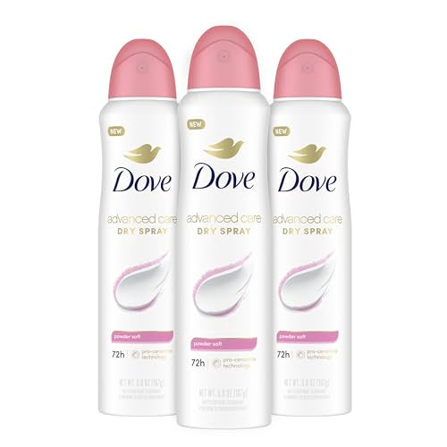 3 Pack Dove Advanced Care Antiperspirant Deodorant Spray