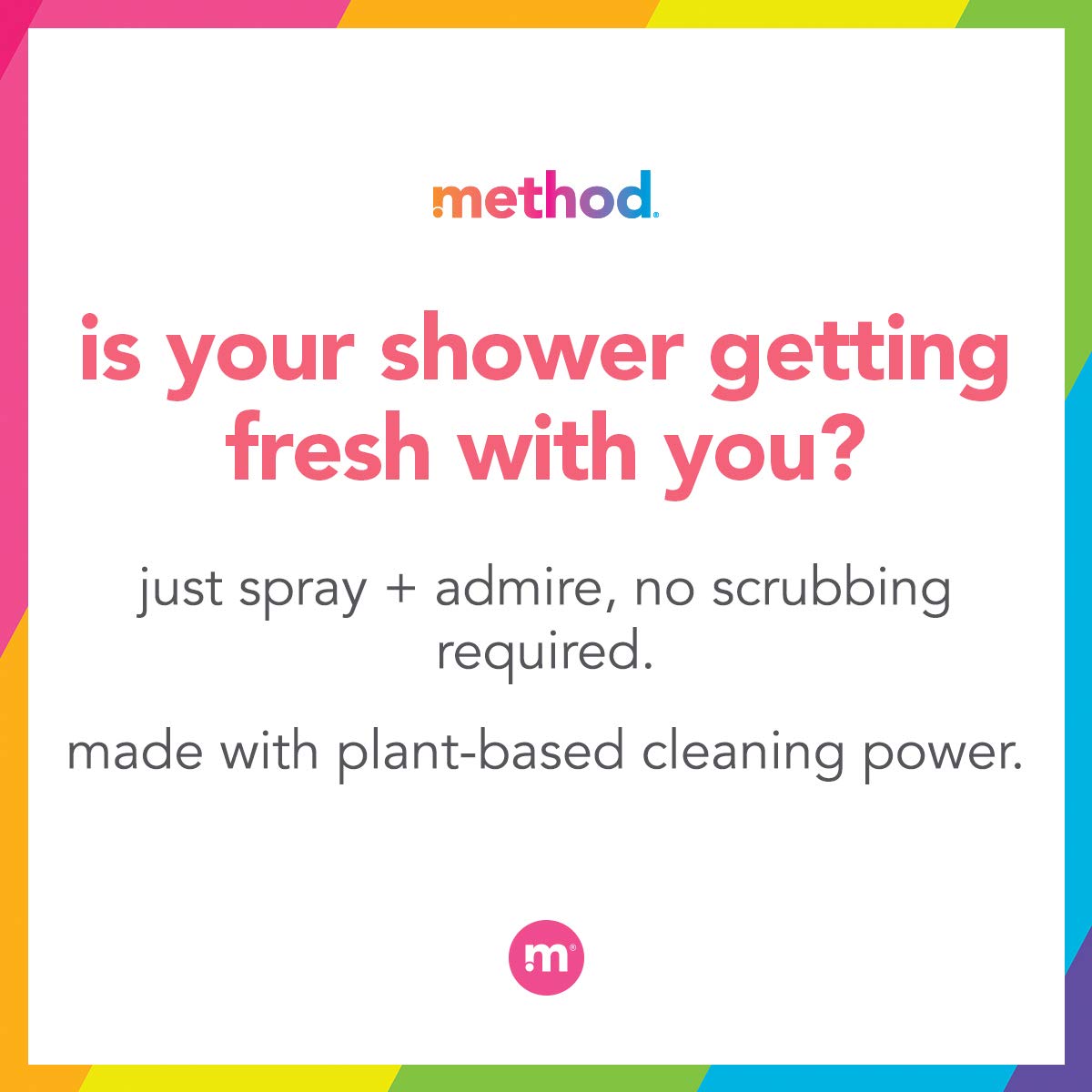 4 Pack Method Eucalyptus Mint Daily Shower Cleaner Spray