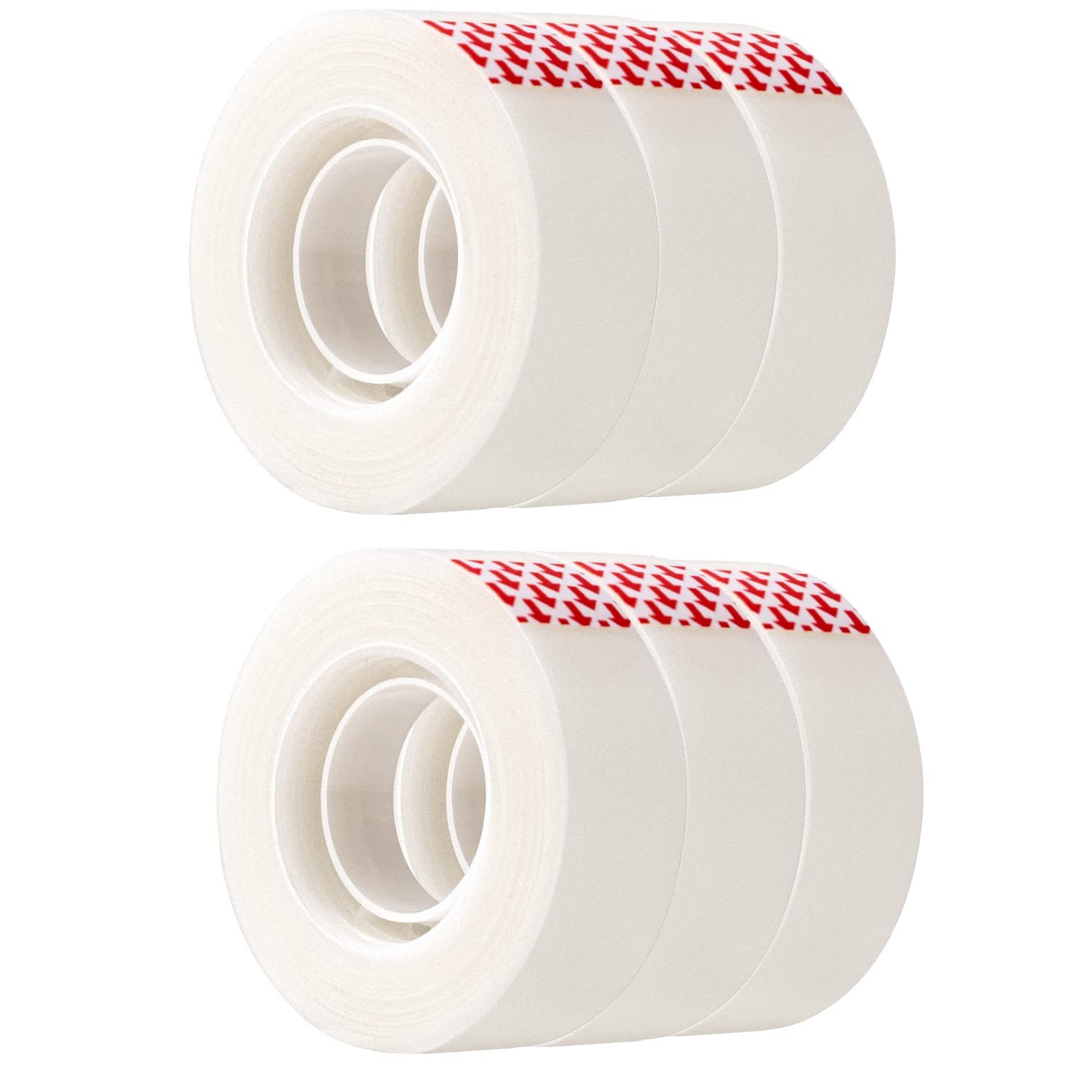Amazon Basics Matte Finish Tape, 6 Pack