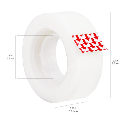 Amazon Basics Matte Finish Tape, 6 Pack