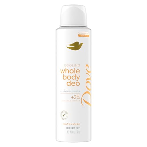 Dove Whole Body Deodorant Spray Aluminum Free 4oz