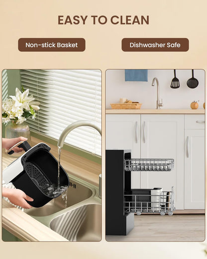 VEWIOR 5.3Qt Air Fryer with Touchscreen