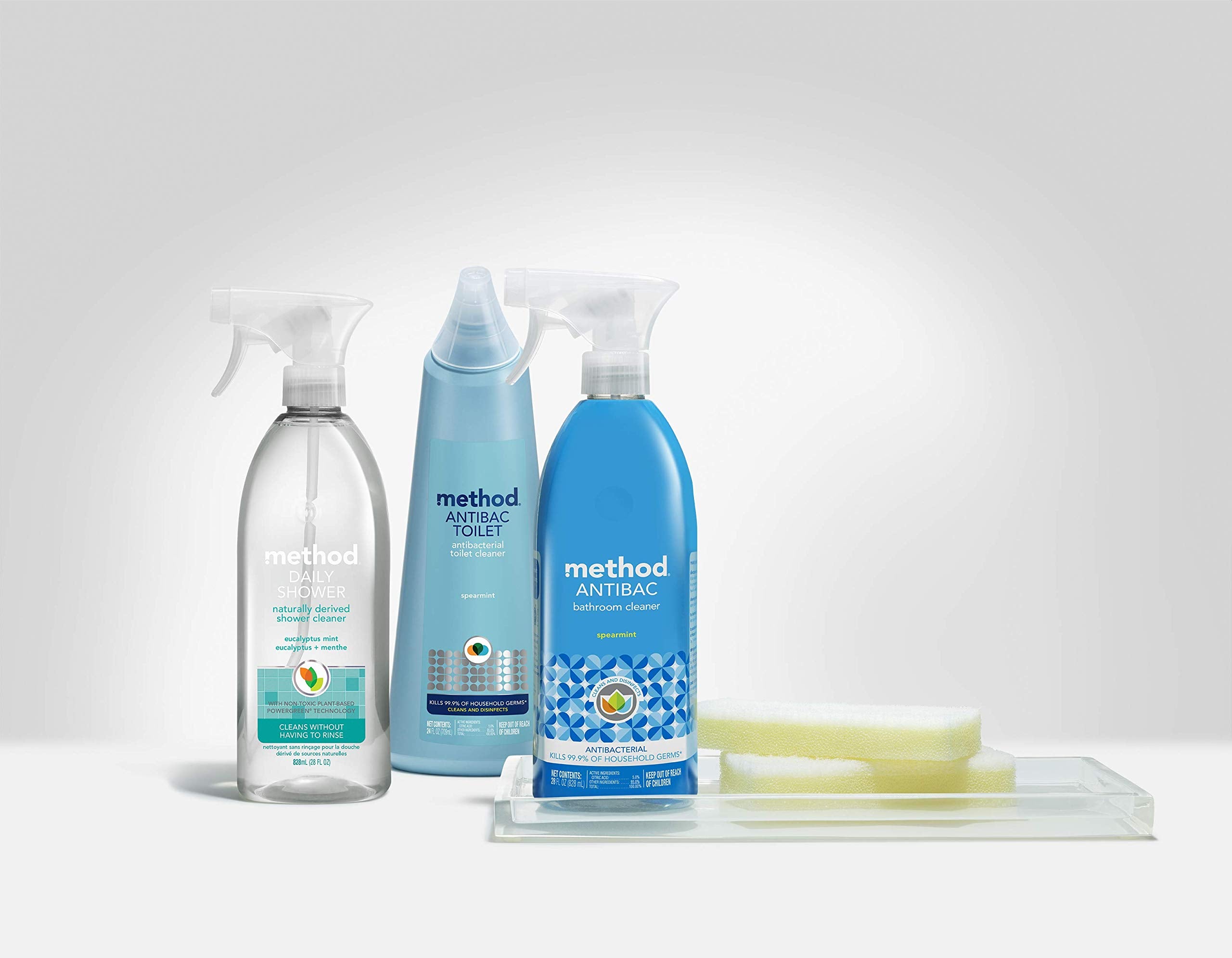 4 Pack Method Eucalyptus Mint Daily Shower Cleaner Spray