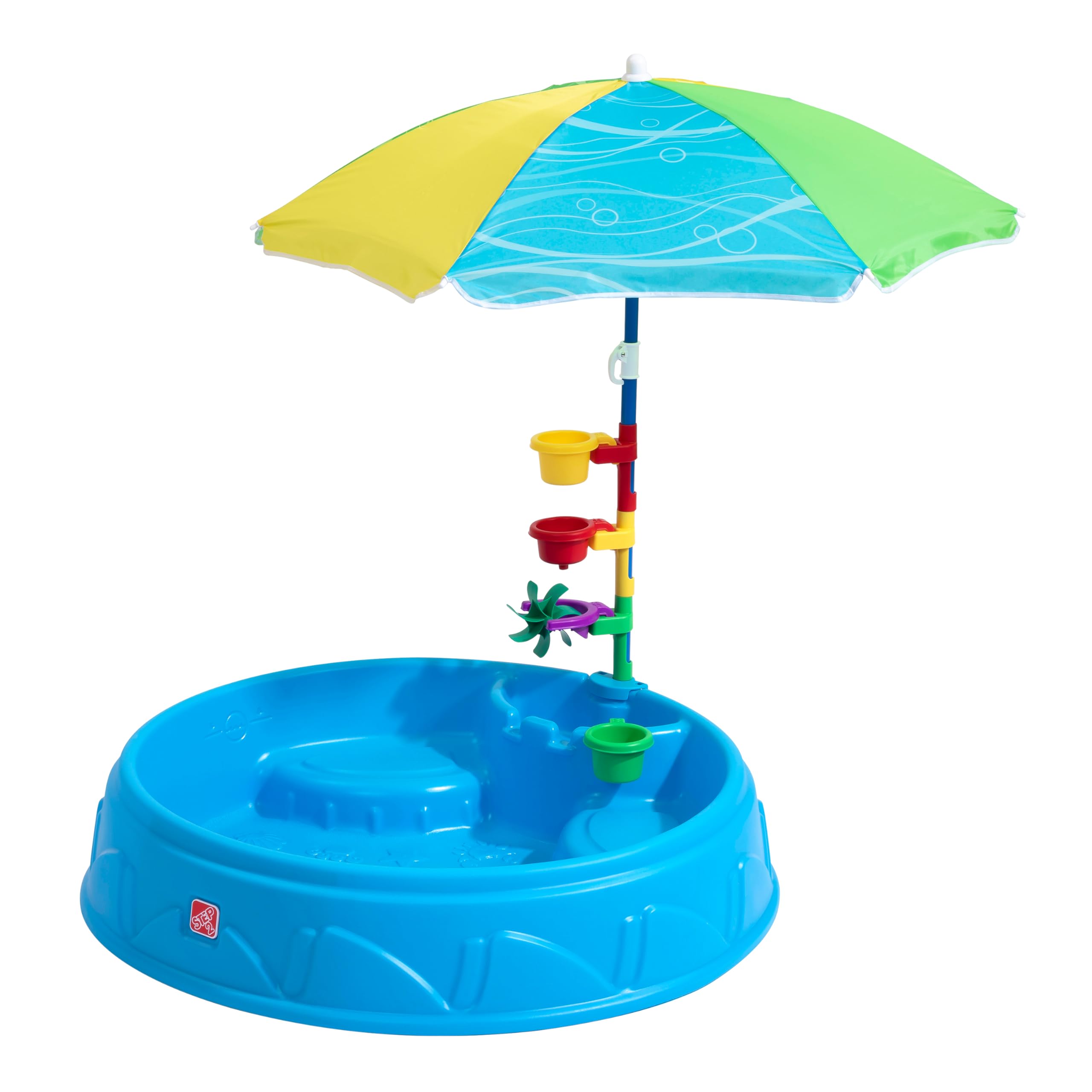 Step2 Kids Activity Pool with Umbrella & Toys