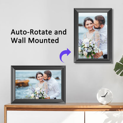 10.1 Inch WiFi Digital Photo Frame - Black