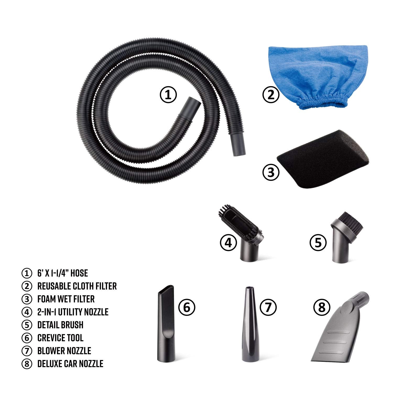 Armor All 2.5 Gallon Wet/Dry Vacuum Cleaner