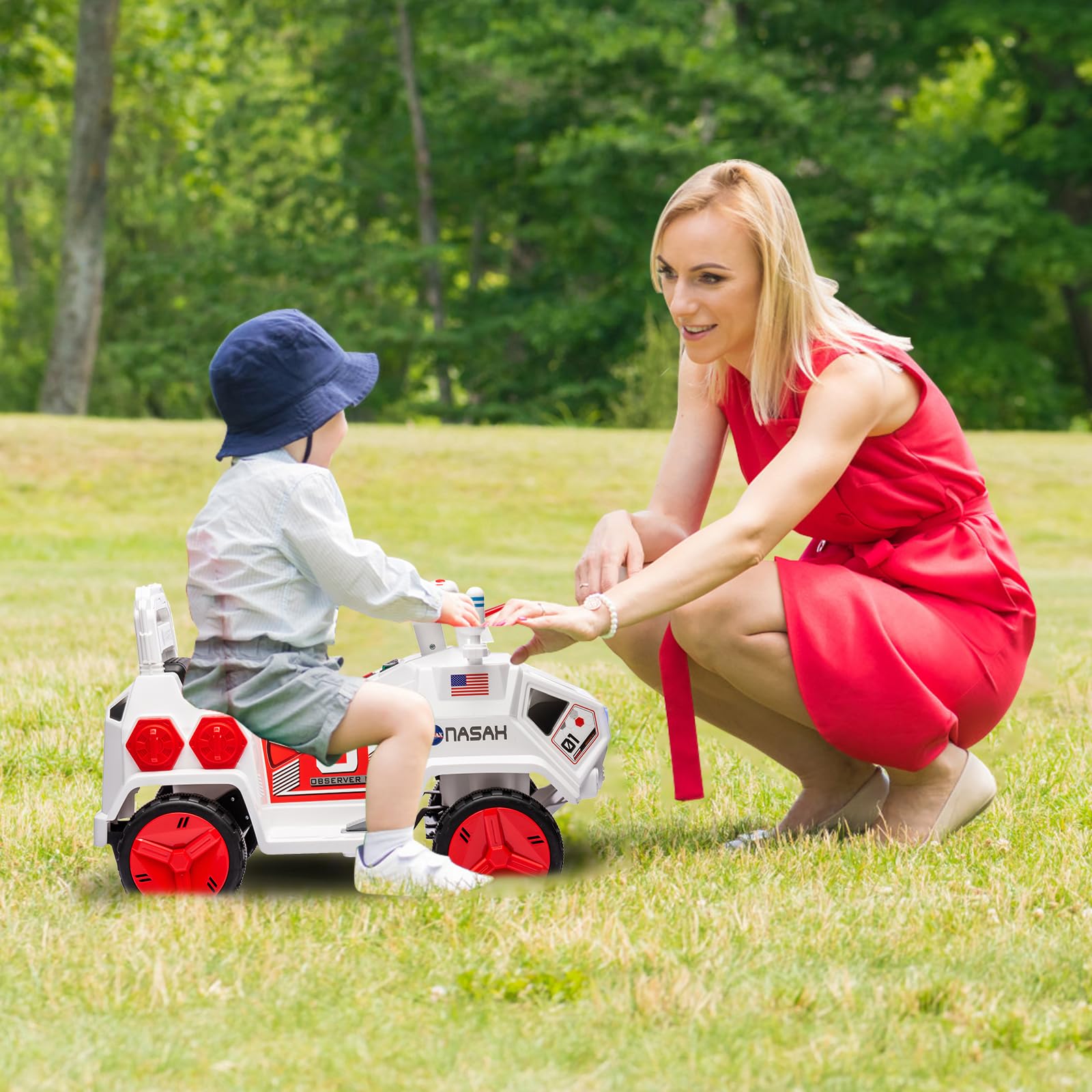 Electric Ride On Car for Kids with Music