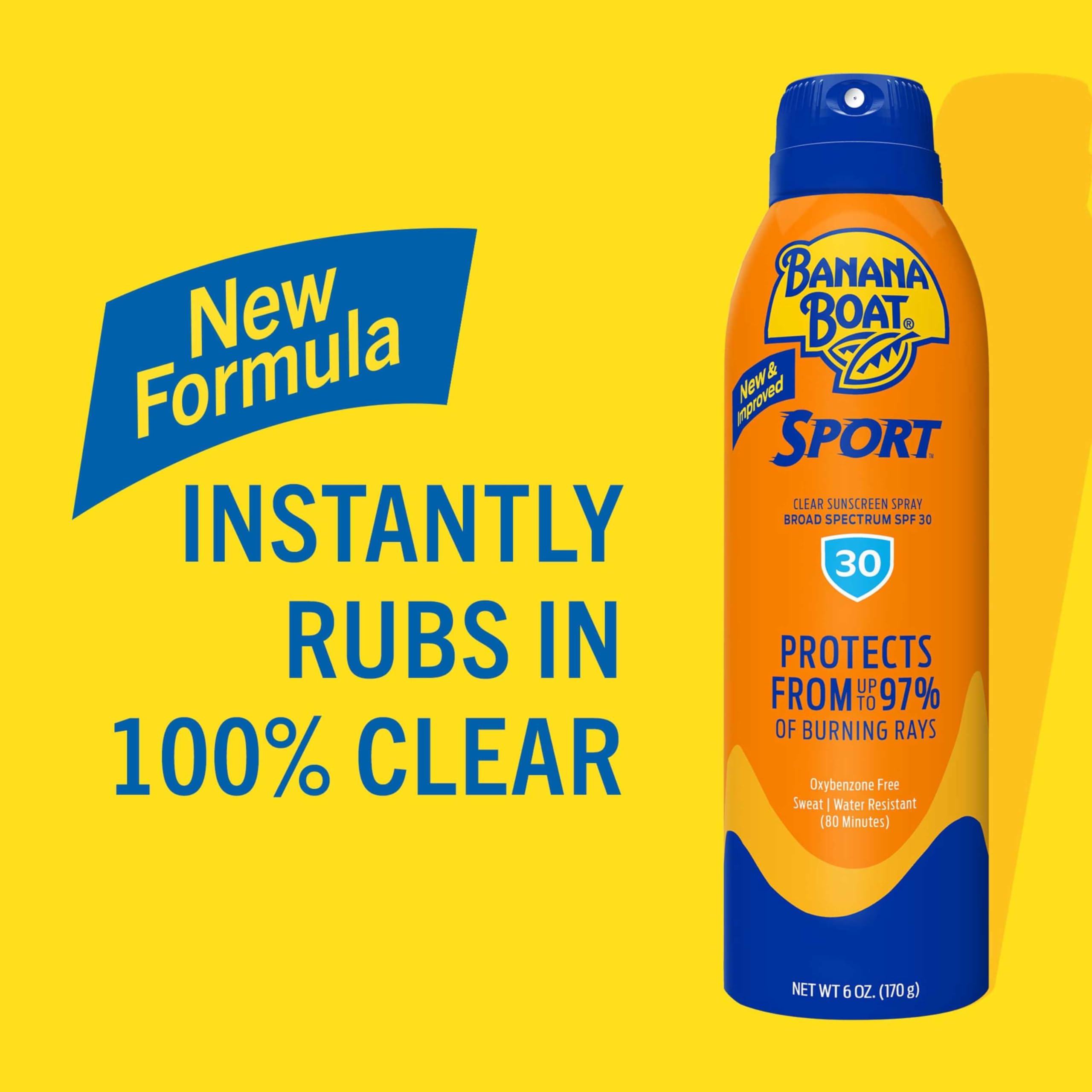 2 Pack Banana Boat Sport Ultra SPF 30 Sunscreen Spray