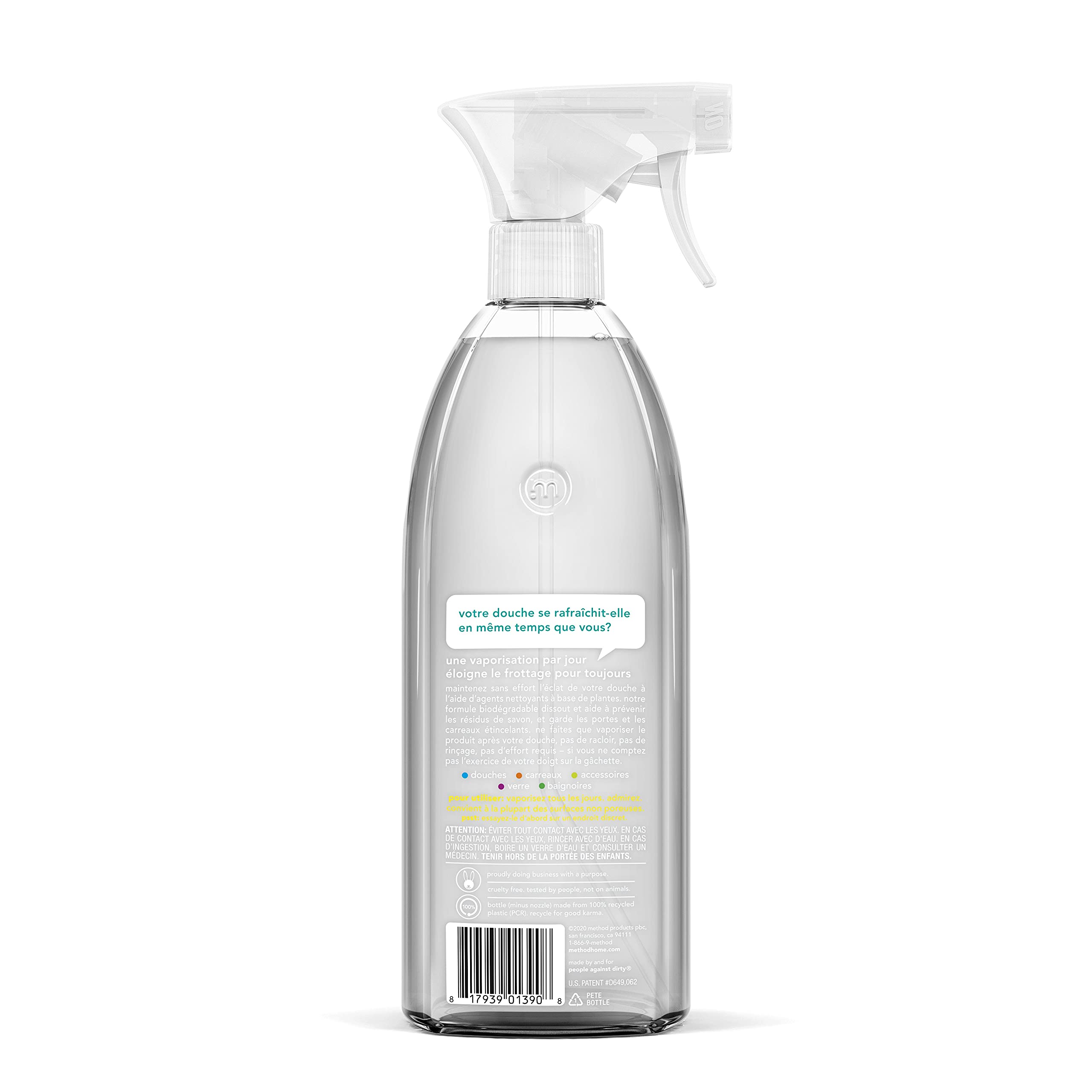 4 Pack Method Eucalyptus Mint Daily Shower Cleaner Spray