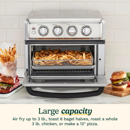 Cuisinart 8-1 Air Fryer Toaster Oven, Stainless Steel