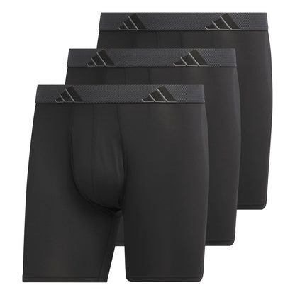 adidas Men's Performance Boxer Briefs 3-Pack