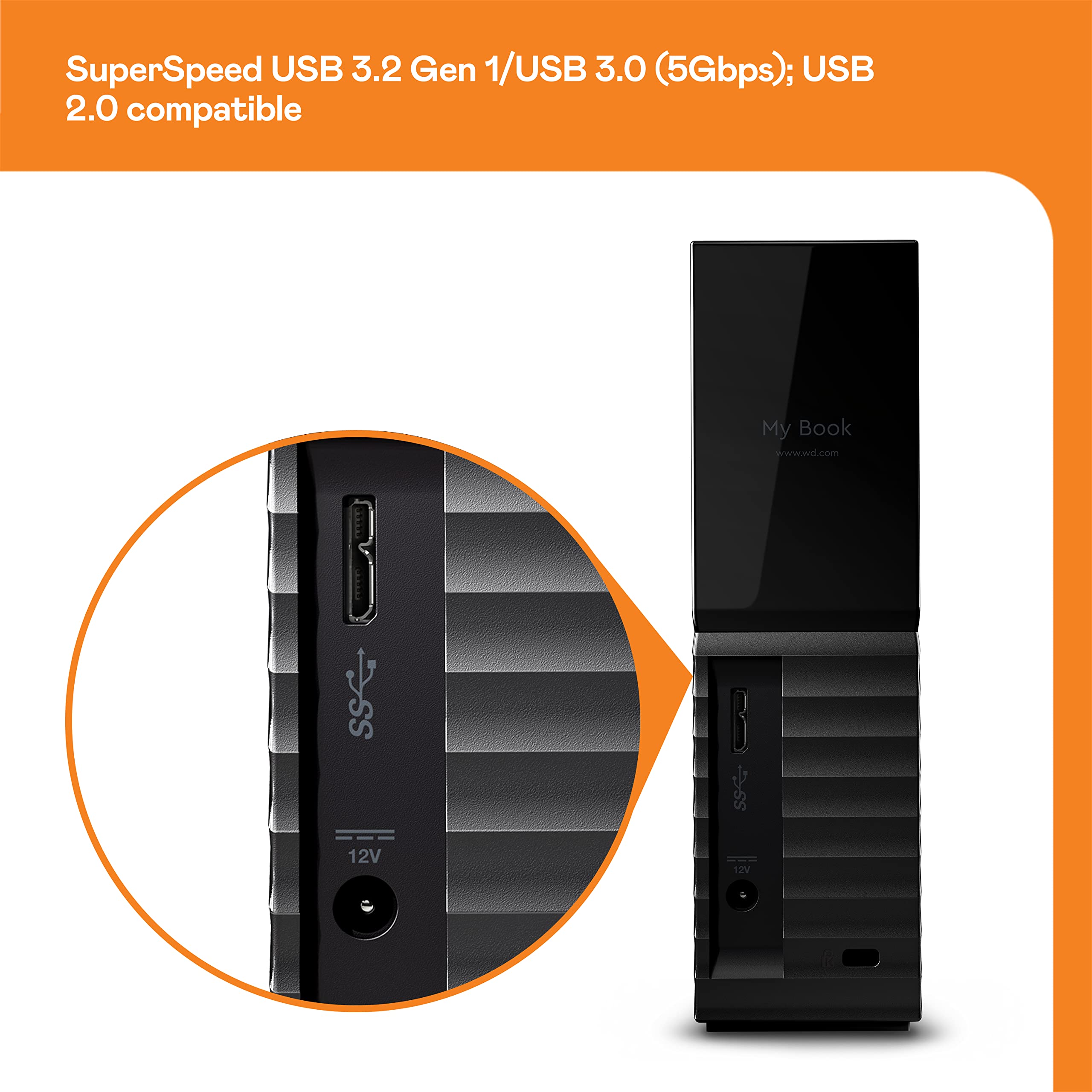 WD 16TB My Book External Hard Drive