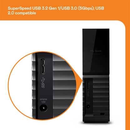 WD 16TB My Book External Hard Drive