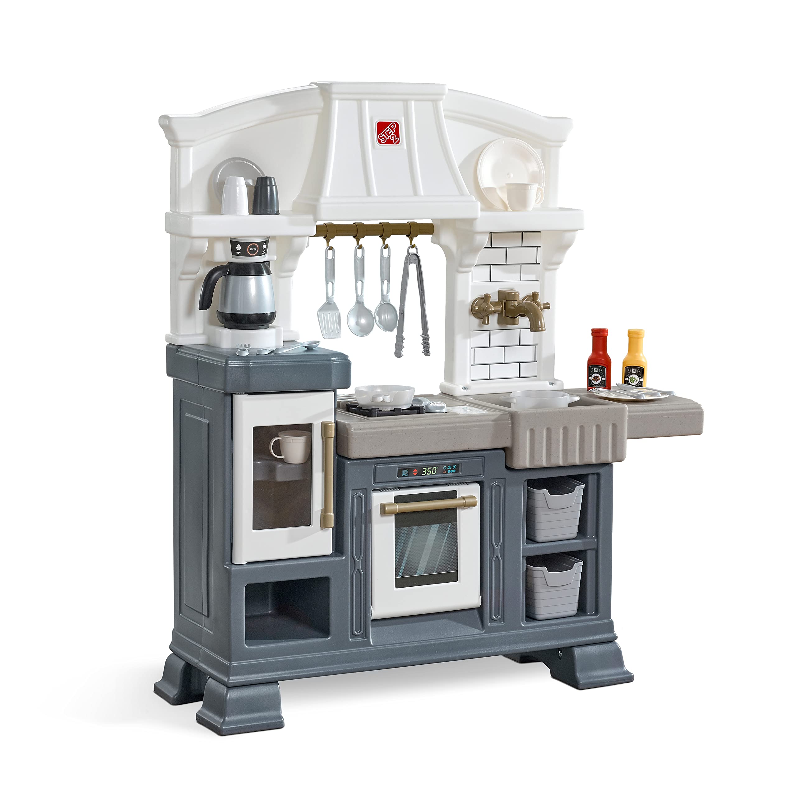 Step2 Kids Kitchen Playset with Lights & Sounds