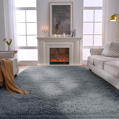 Fluffy 5x7 Shag Rug for Bedroom Decor