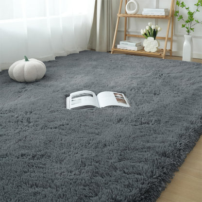 Fluffy 5x7 Shag Rug for Bedroom Decor
