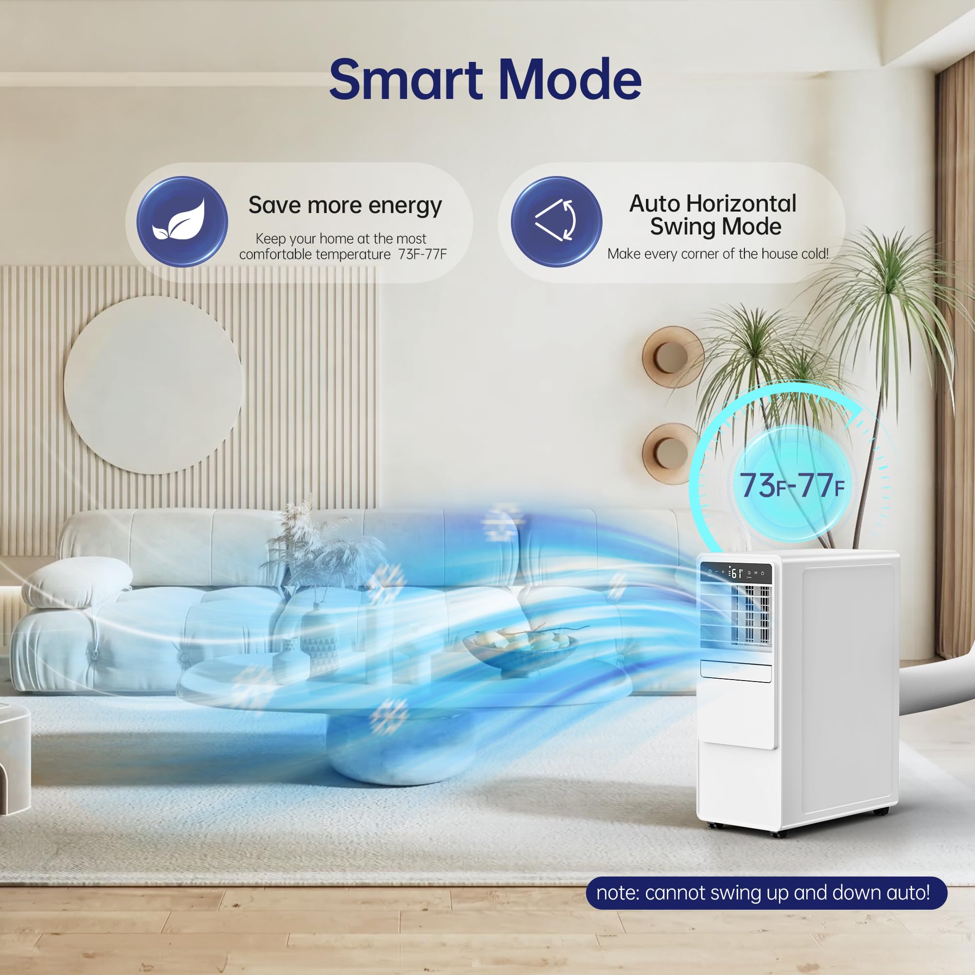 HUMHOLD 12000 BTU Portable Air Conditioner Unit
