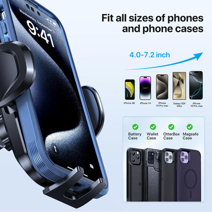 LOTUNY Rotatable Car Phone Holder for All Smartphones