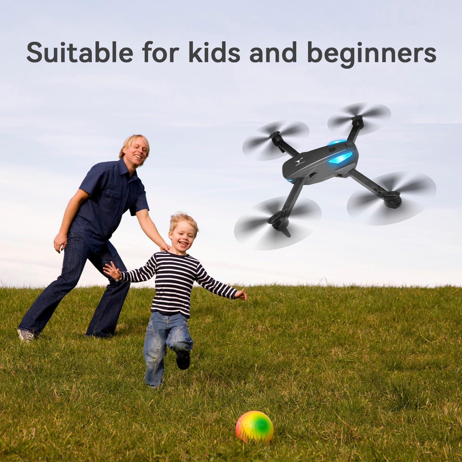 Mini Drone with Camera for Kids, 1080P FPV