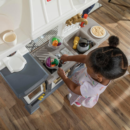 Step2 Kids Kitchen Playset with Lights & Sounds