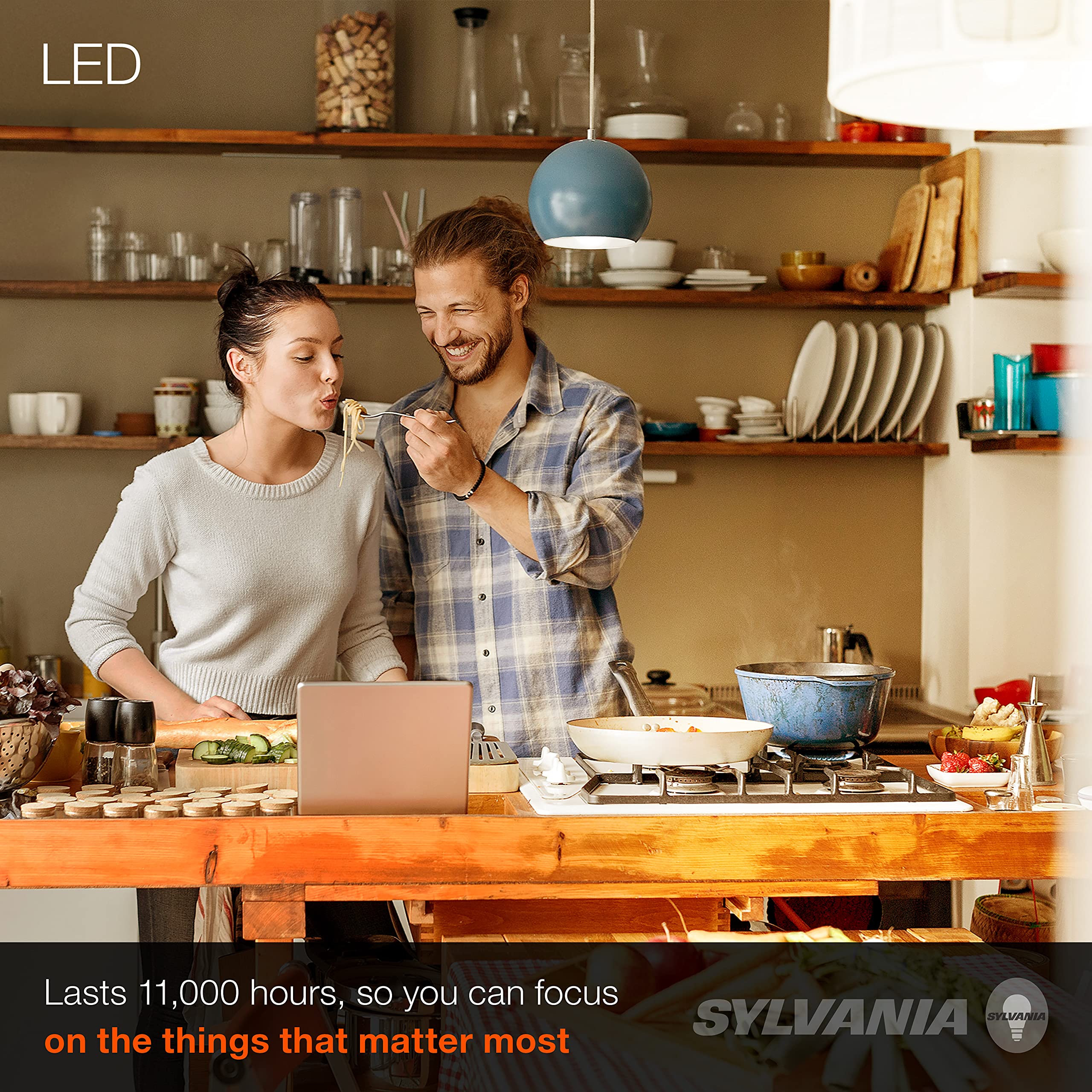LEDVANCE 60W Equivalent Soft White LED Bulbs - 24 Pack