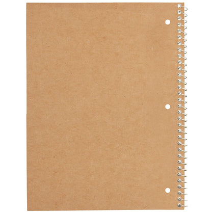 Mead 6-Pack Spiral Notebooks, Wide Ruled, Assorted Colors